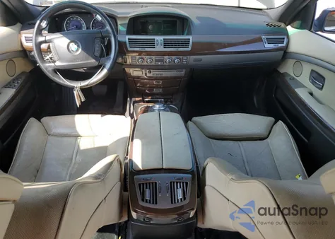 2008 BMW 750 Li z USA, uszkodzony, nr VIN WBAHN83508DT80131